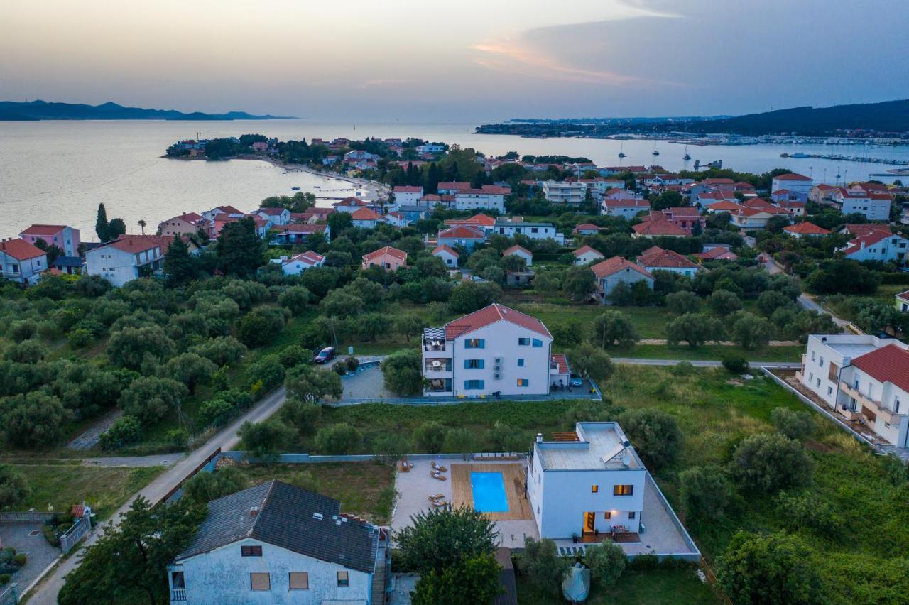 Villa Suncica With Heated Pool, Jacuzzi And Bikes Near Zadar Sukosan Ngoại thất bức ảnh